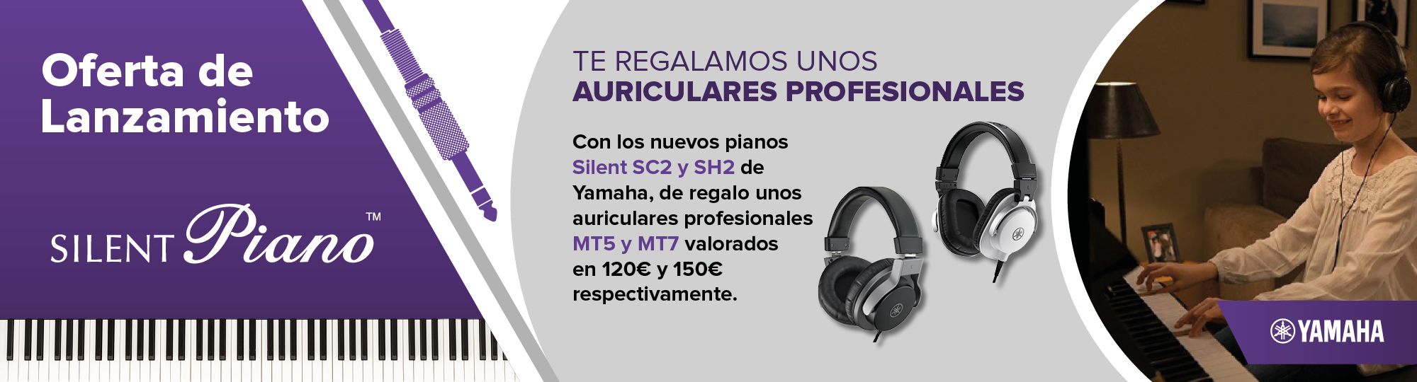 Promocion nuevos Pianos Silent Yamaha
