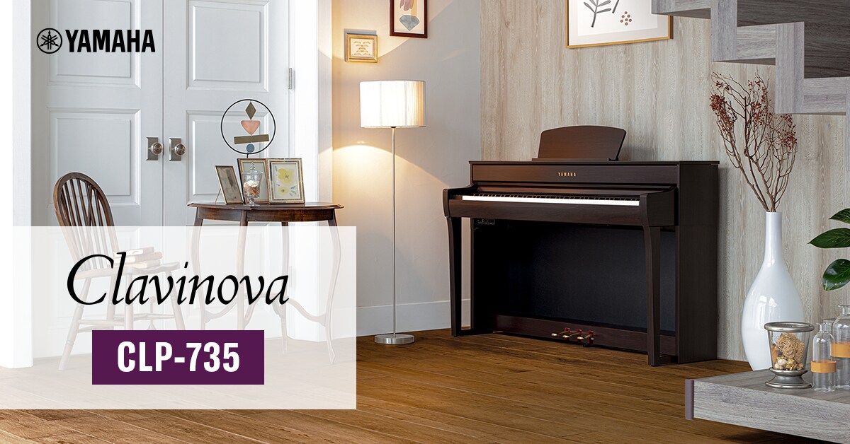 CLP-735 - Características - Clavinova - Productos - Pianos