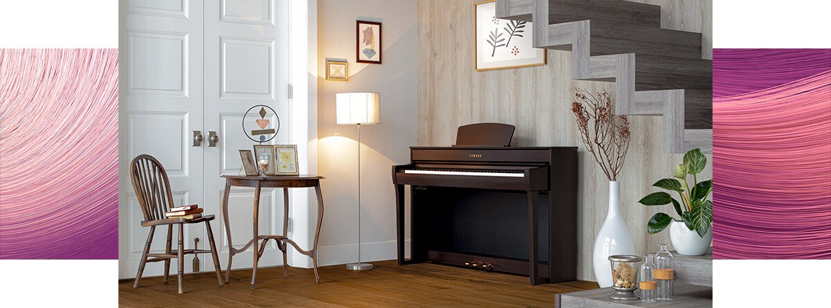 ヤマハ Clavinova CLP-735 Yamaha CLP-735 Clavinova Digital - Greene Music