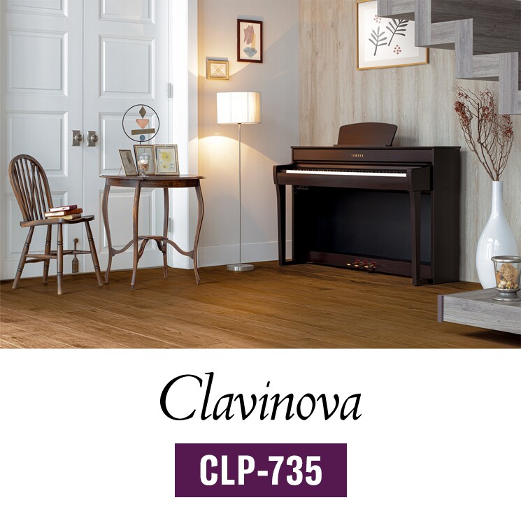 CLP-735 - Descripción - Clavinova - Productos - Pianos