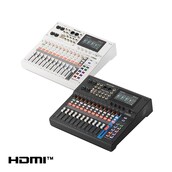 Consola de mezcla digital MGX12V de Yamaha, con 18 canales e interfaz de vídeo