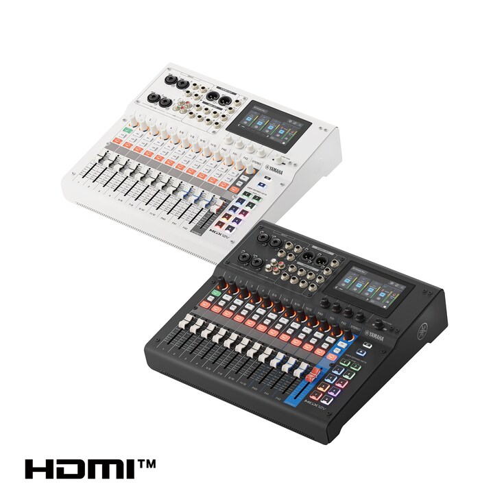 Consola de mezcla digital MGX12V de Yamaha, con 18 canales e interfaz de vídeo
