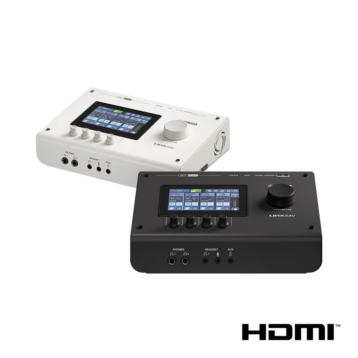 Interfaz de audio/vídeo URX44V de Yamaha