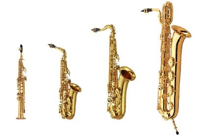 SONIDO DE SAXOFÓN AUTÉNTICO, CON 4 TIPOS Y 56 AJUSTES PREDEFINIDOS QUE CUBREN TODOS LOS GÉNEROS MUSICALES